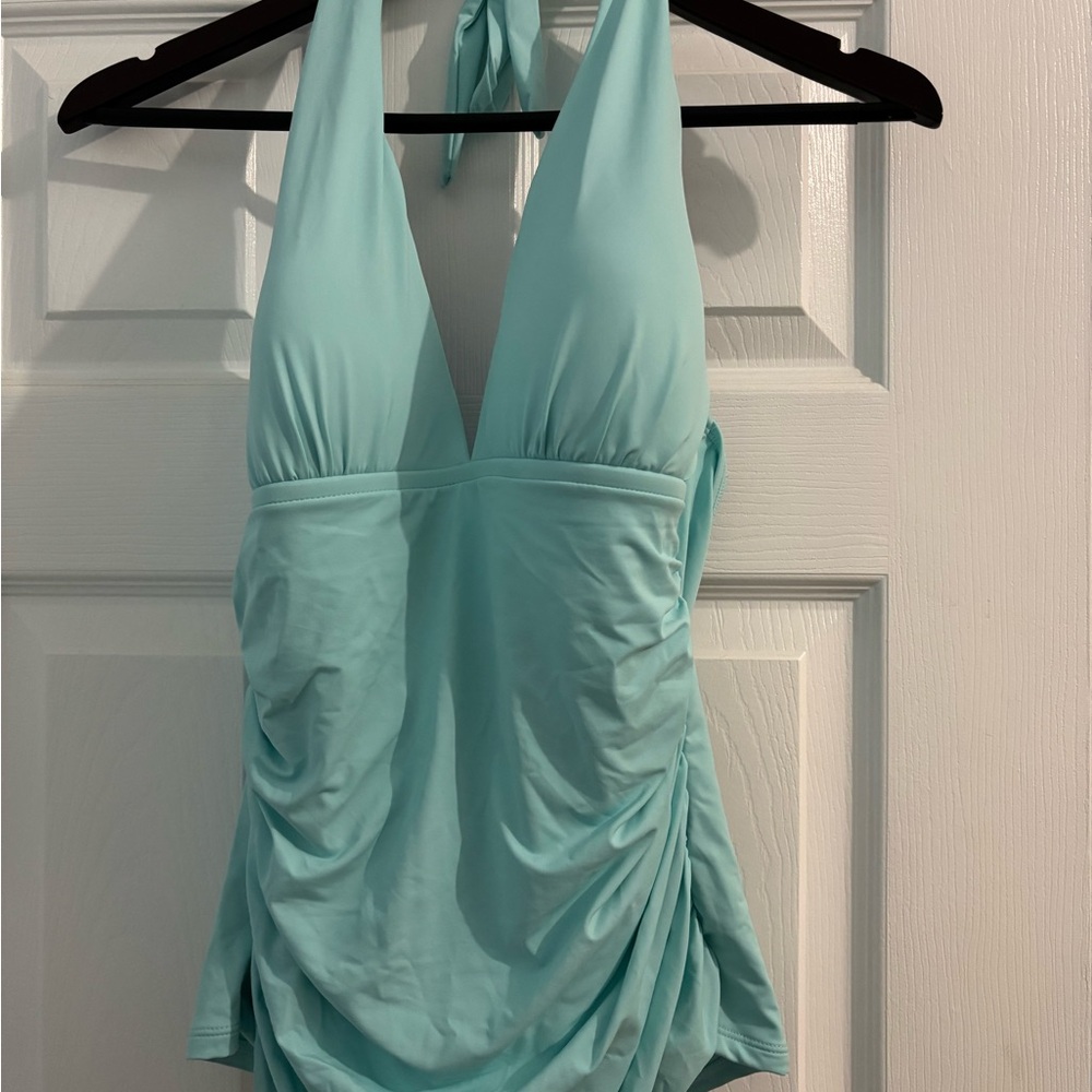 La Blanca Aqua Halter Bikini
